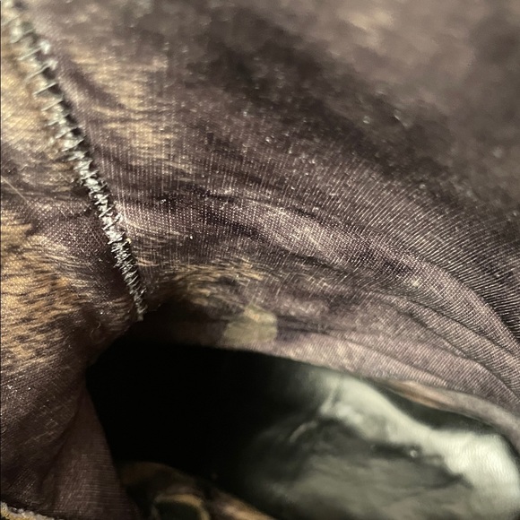 Marc Modavi Italian Leather Black and Red Star Women's Boots - Picture 7 of 9